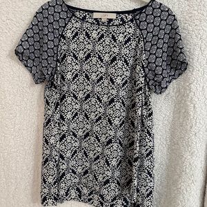 Loft short sleeve lightweight blouse.